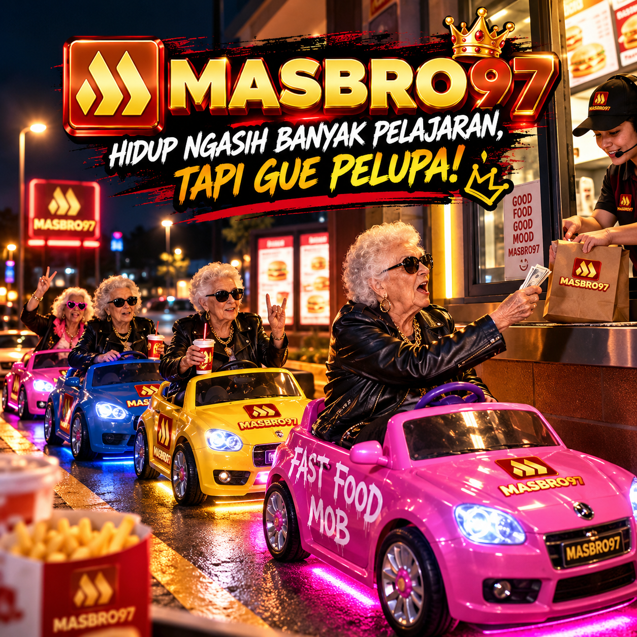 MASBRO97 >> Hidup Ngasih Banyak Pelajaran, Tapi Gue Pelupa!