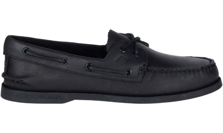 Men's Authentic Original 2-Eye Boat Shoe Sperry Black