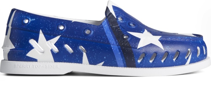 Authentic Original Float Americana Boat Shoe Sperry Red White Blue