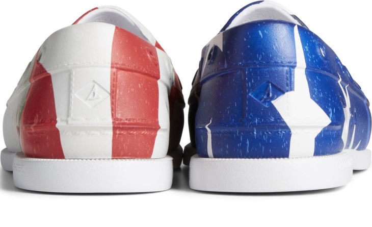 Authentic Original Float Americana Boat Shoe Sperry Red White Blue