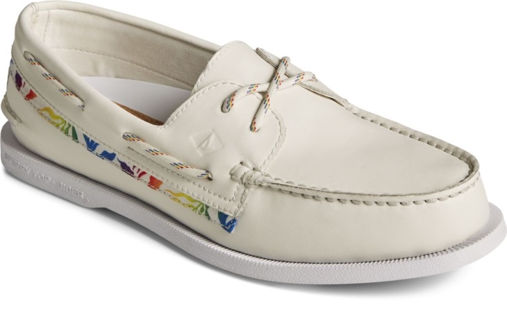 Authentic Original Pride 2-Eye Boat Shoe Sperry White