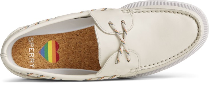 Authentic Original Pride 2-Eye Boat Shoe Sperry White