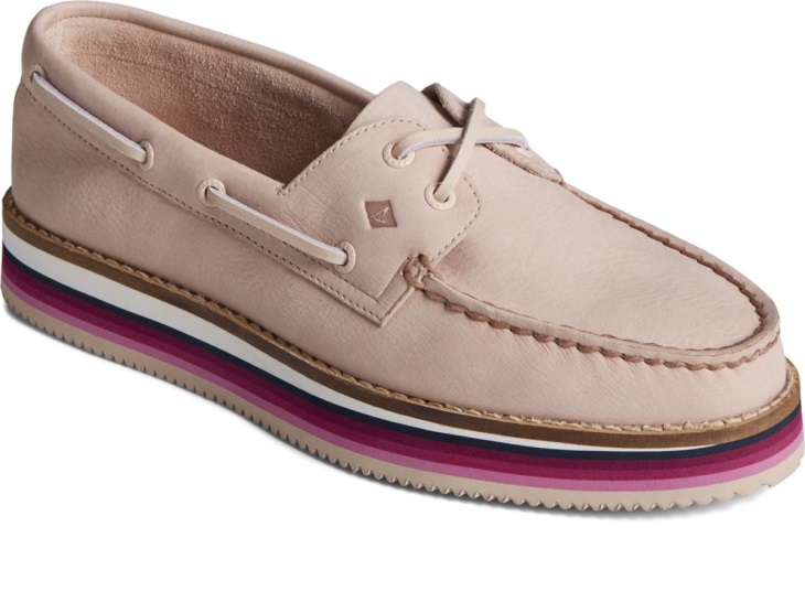 Authentic Original Stacked Boat Shoe Sperry Rose