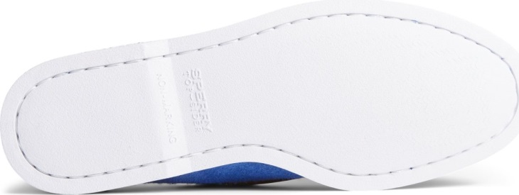 Authentic Original Suede Boat Shoe Sperry Blue