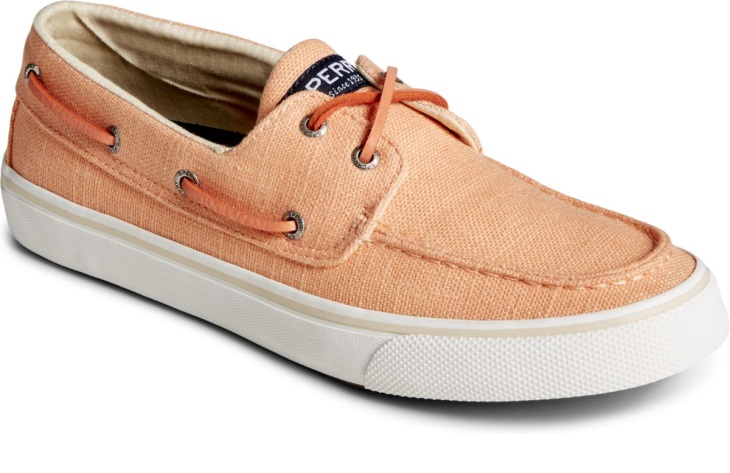 Bahama II Hemp Sneaker Coral Sperry