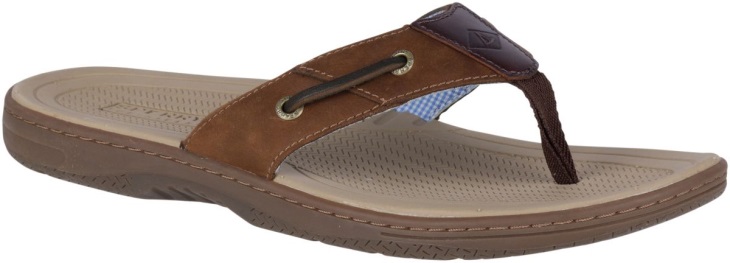 Baitfish Flip-Flops Sperry Brown