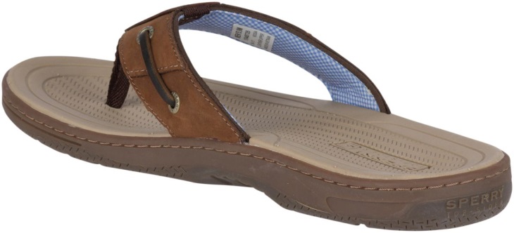 Baitfish Flip-Flops Sperry Brown
