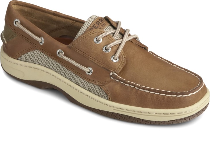 Billfish 3-Eye Boat Shoe Sperry Dark Tan