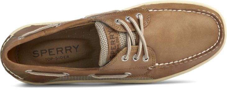 Billfish 3-Eye Boat Shoe Sperry Dark Tan
