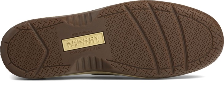 Billfish 3-Eye Boat Shoe Sperry Dark Tan