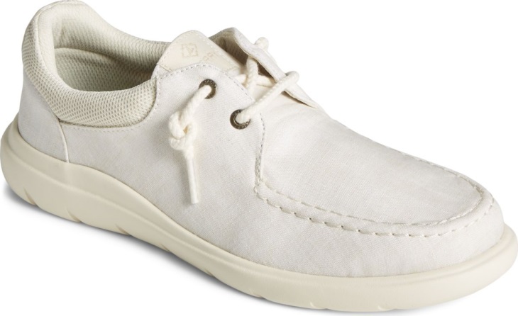 Captain's Moc Chambray Loafer Sperry Ivory