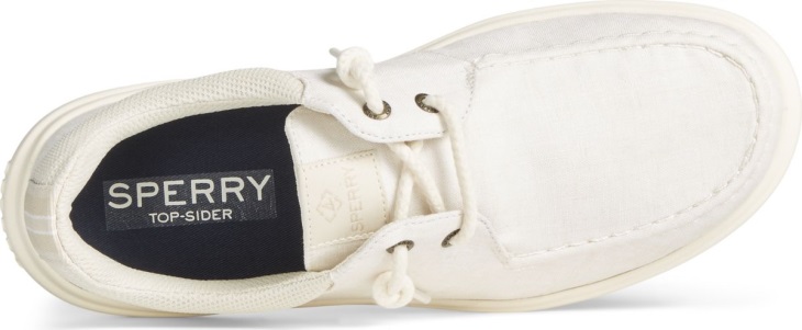 Captain's Moc Chambray Loafer Sperry Ivory