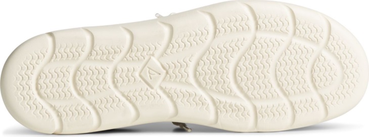 Captain's Moc Chambray Slip On Black Sperry