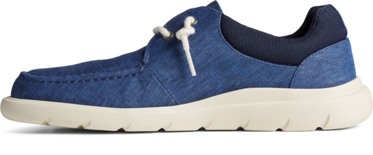 Captain's Moc Chambray Slip On Navy Sperry