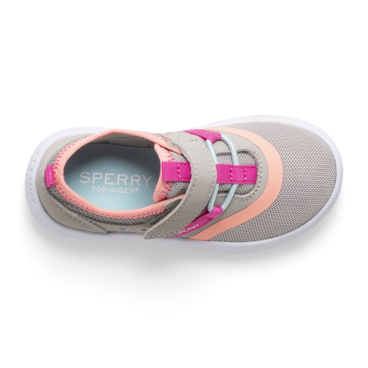 Coastal Break Junior Sneaker Sperry Grey Pink
