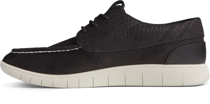 Coastal PLUSHWAVE Lace Up 3-Eye Black Sperry