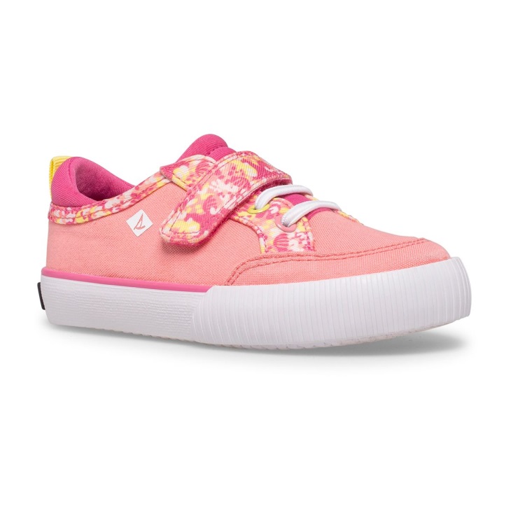 Covetide Junior Washable Sneaker Coral Multi Sperry