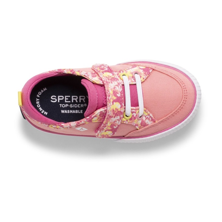 Covetide Junior Washable Sneaker Coral Multi Sperry