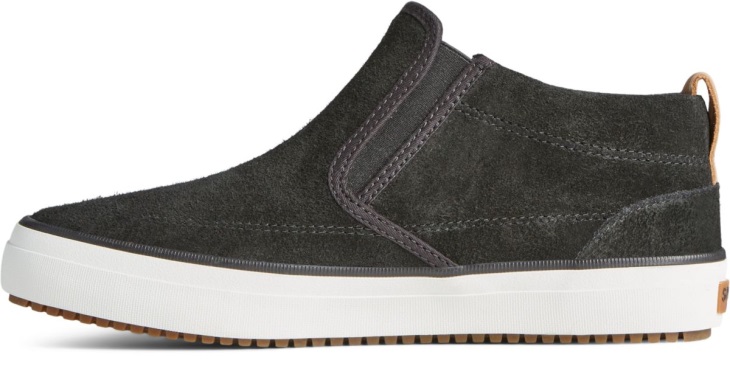 Crest Lug Suede Chukka Sperry Black