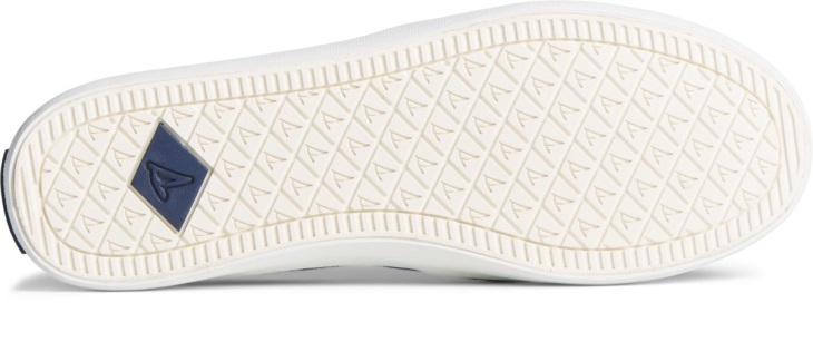 Crest Twin Gore Coral Floral Slip On Sneaker Navy Sperry