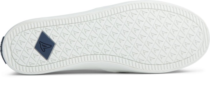 Crest Twin Gore Perforated Slip On Sneaker Sperry White