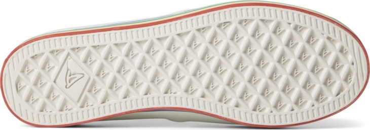 Crest Twin Gore Platform Pride Slip On Sneaker Sperry White