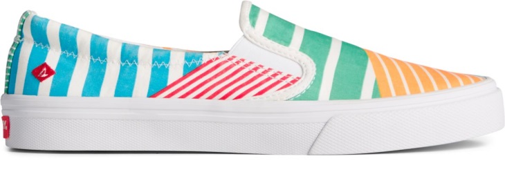 Crest Twin Gore Twisted Textile Slip On Sneaker Multi Sperry