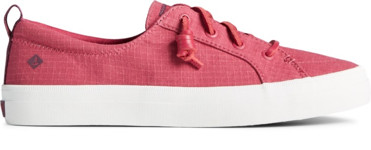 Crest Vibe Cotton Ripstop Sneaker Pink Sperry