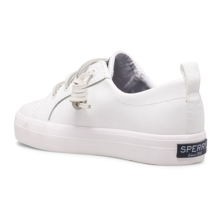 Crest Vibe Junior Sneaker All White Sperry