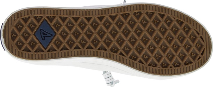 Crest Vibe Platform Leather Sneaker Sperry White