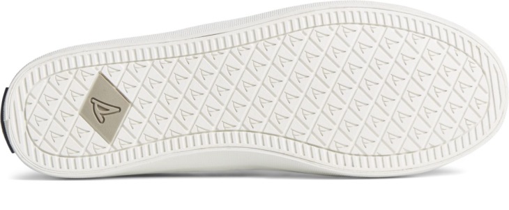 Crest Vibe Textile Stripe Sneaker Sperry Grey