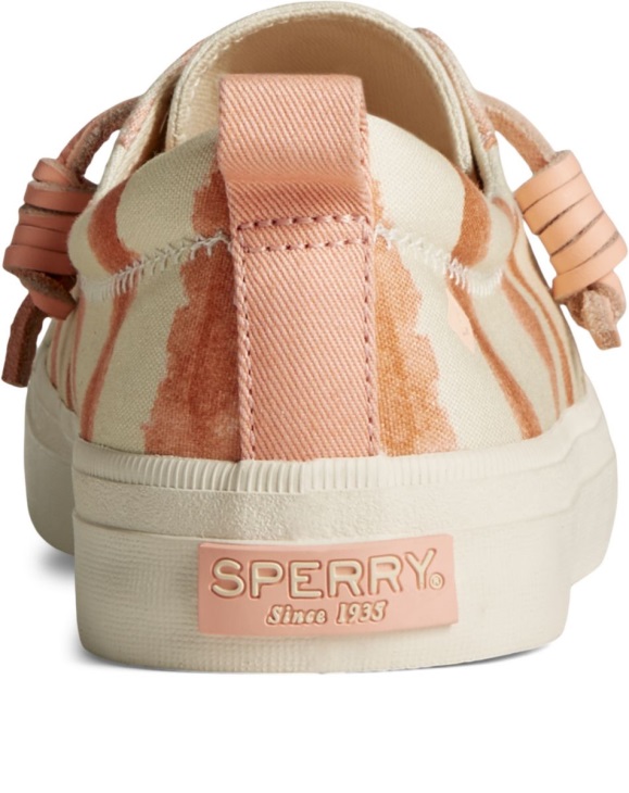 Crest Vibe Tie Dye Stripe Sneaker Rose Sperry