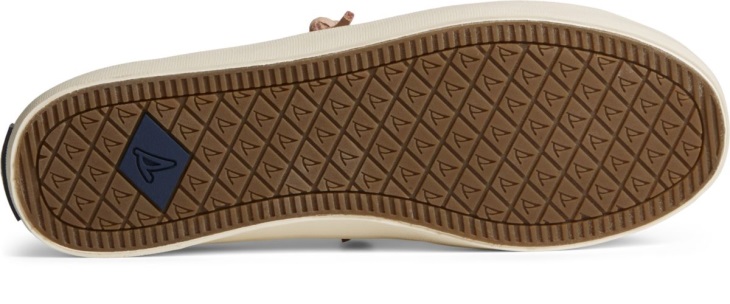 Crest Vibe Tumbled Leather Sneaker Rose Sperry