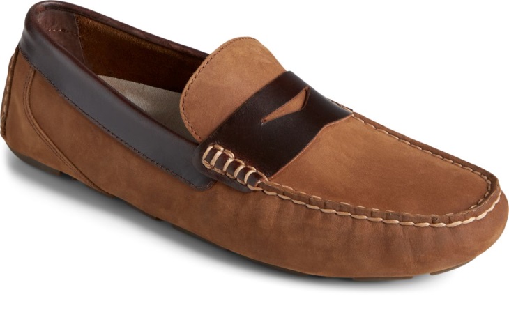 Davenport Penny Loafer Brown Sperry