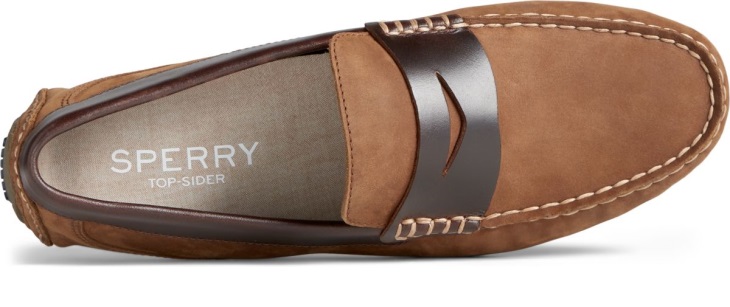 Davenport Penny Loafer Brown Sperry