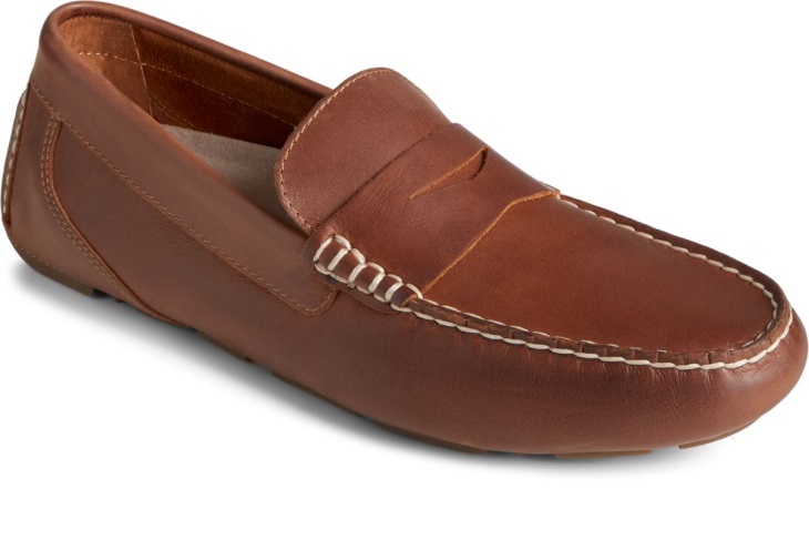 Davenport Penny Loafer Sperry Tan