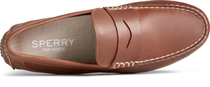 Davenport Penny Loafer Sperry Tan