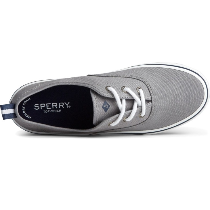 Female Crest CVO Trainer Grey Sperry