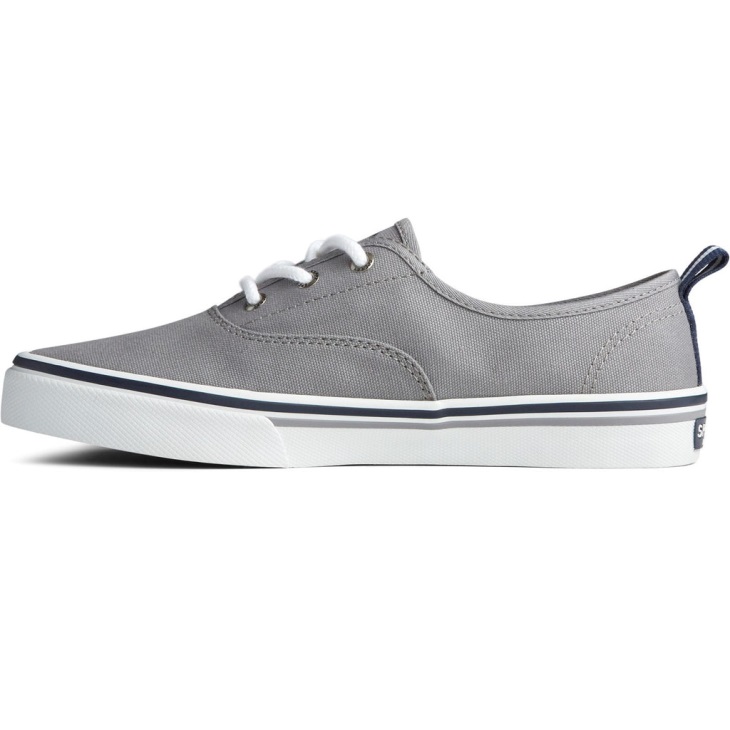 Female Crest CVO Trainer Grey Sperry