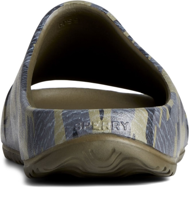 Float Camo Slide Sandal Sperry Olive Muti