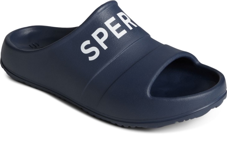 Float Slide Logo Sandal Navy Sperry