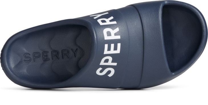 Float Slide Logo Sandal Navy Sperry