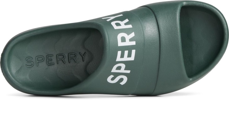 Float Slide Logo Sandal Olive Sperry