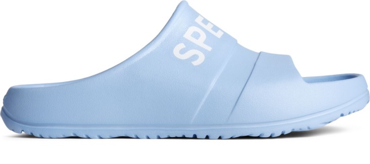 Float Slide Logo Sandal Sperry Light Blue