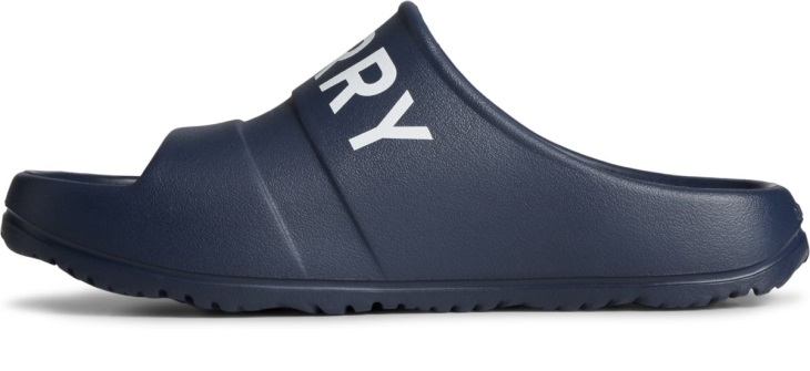 Float Slide Logo Sandal Sperry Navy