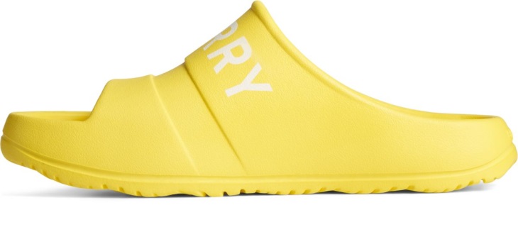 Float Slide Logo Sandal Yellow Sperry