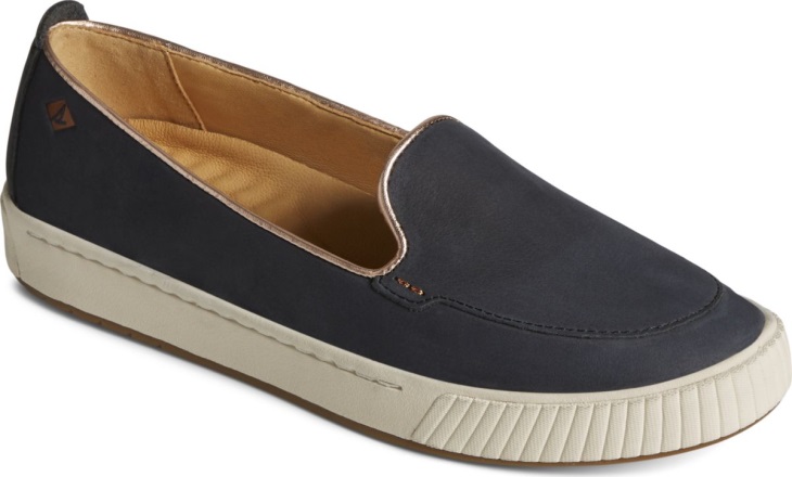 Gold Cup Anchor PLUSHWAVE Slip On Sneaker Sperry Black
