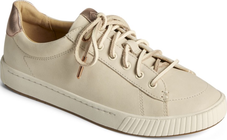 Gold Cup Anchor PLUSHWAVE Sneaker Ivory Sperry