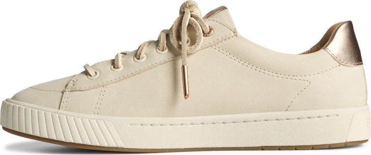 Gold Cup Anchor PLUSHWAVE Sneaker Ivory Sperry