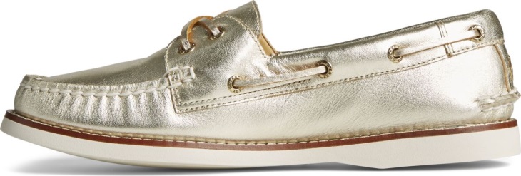 Gold Cup Authentic Original Montana Boat Shoe Gold Sperry
